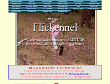 Tablet Screenshot of flickennel.com